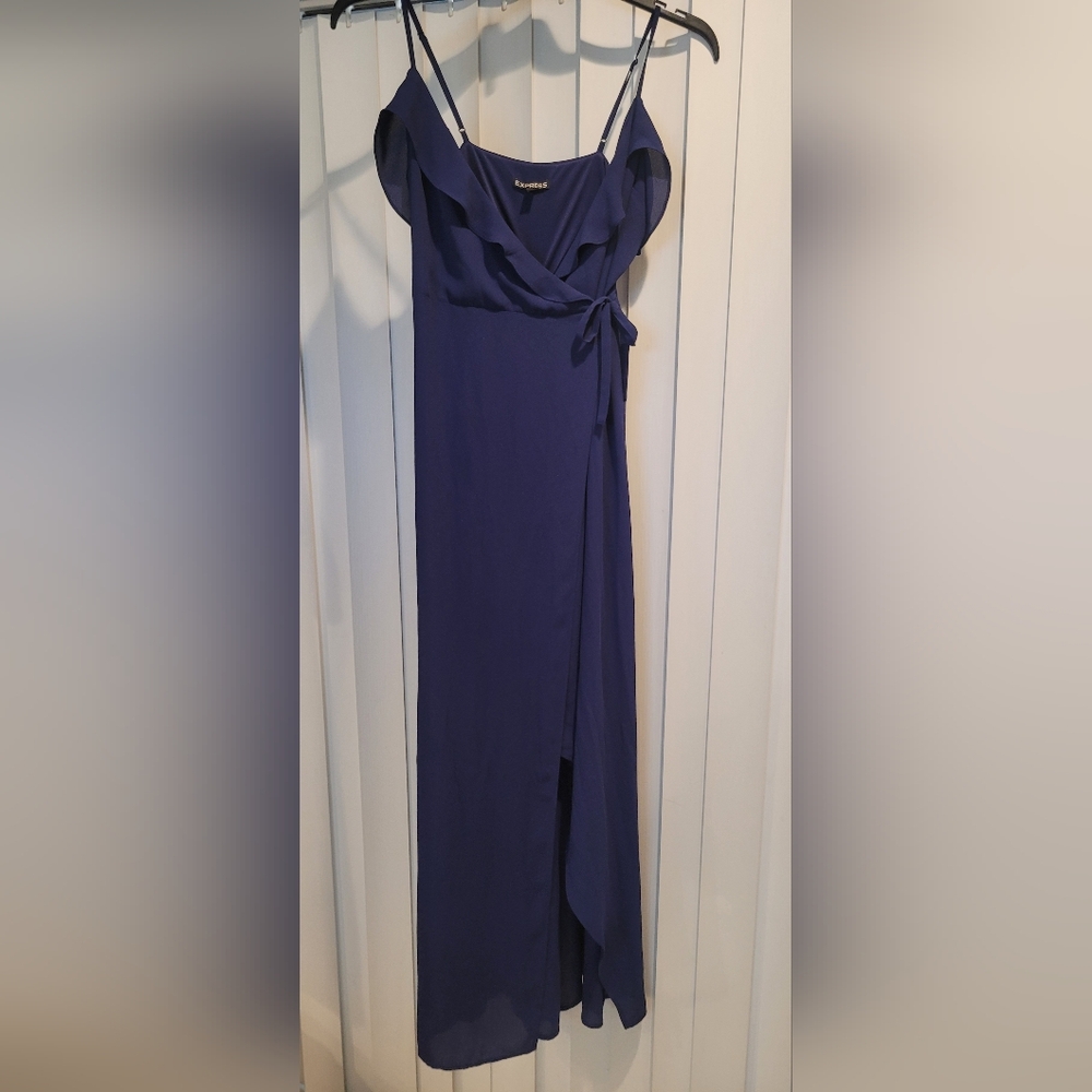 Express Deep Blue Maxi Dress